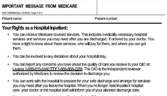 Important Message from Medicare
